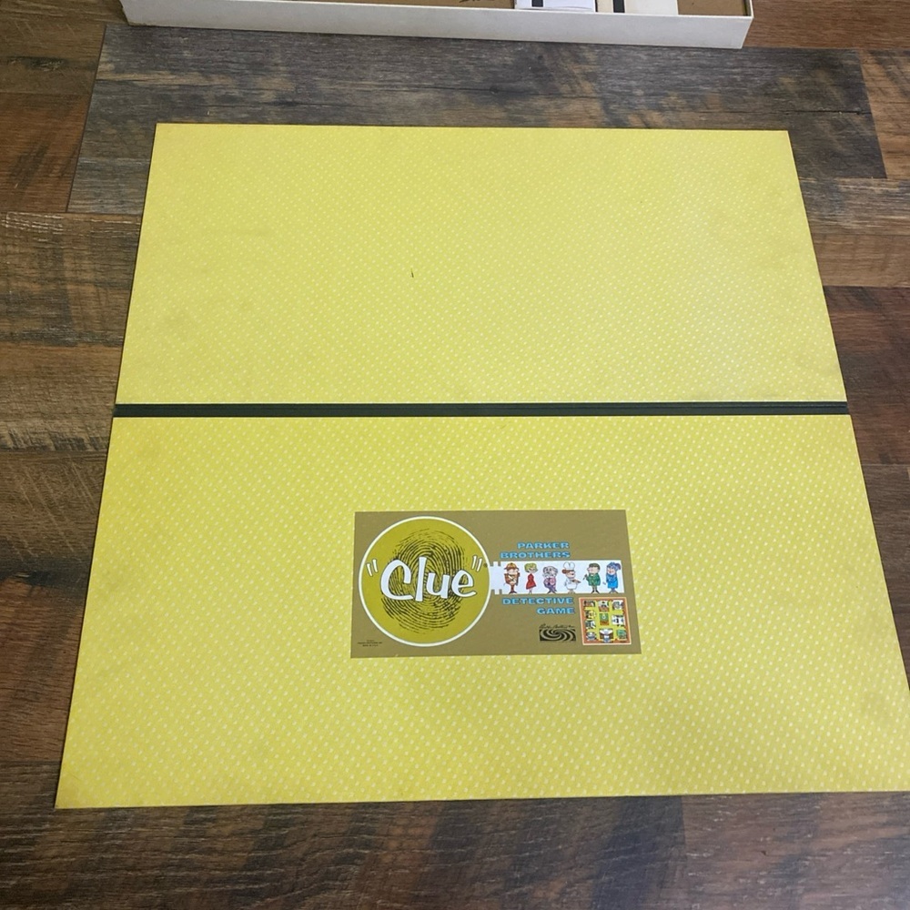 Vintage Parker Brother Clue Detective Board Game 1949 1950 1963 - Picture 3 of 8